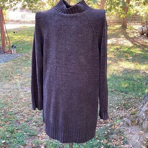 Express Long Line Tunic Sweater Size L